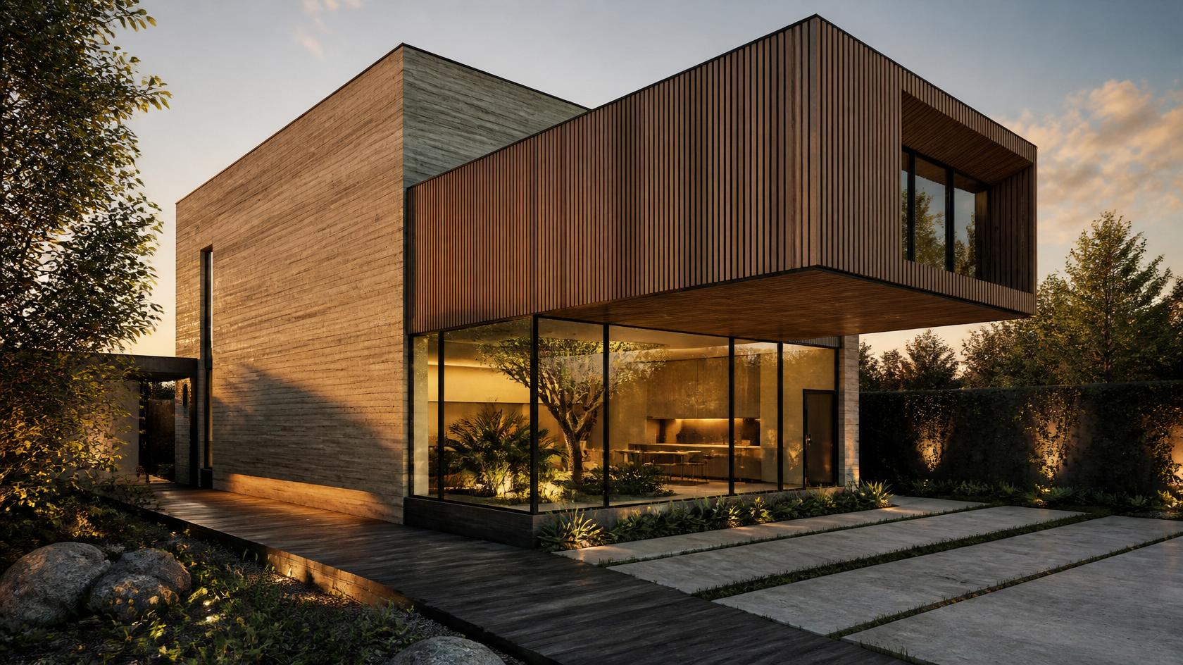 Modern Residential Facade